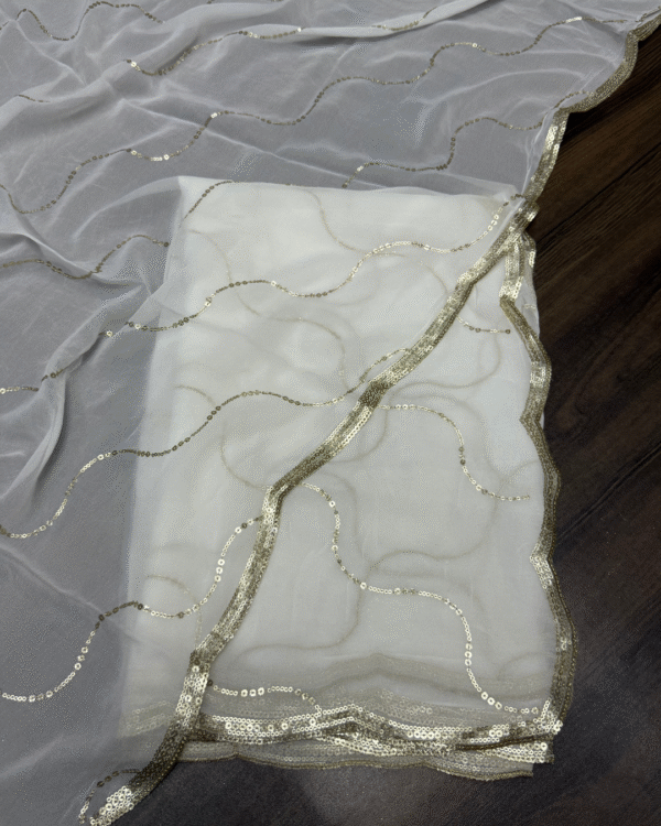 Dyeable Viscose Georgette Dupatta