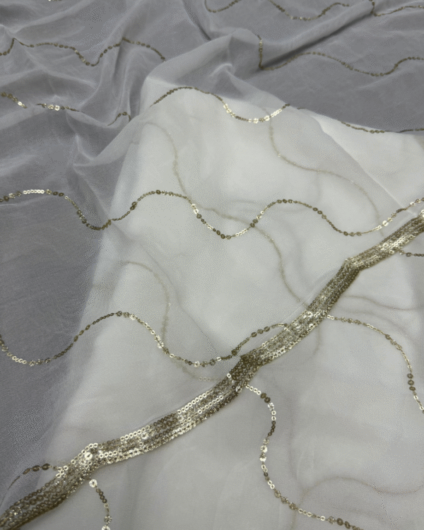 Dyeable Viscose Georgette Dupatta - Image 3
