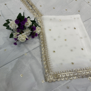 Dyeable Pure Chinon Dupatta